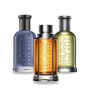 Combo de 3 Parfums pour Hommes – Boss Bottled Infinite, Boss The Scent et Boss Bottled (100 ml chacun)