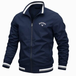 Jason – Bestickte Callaway Jacke Mit Reißverschluss