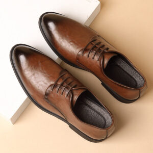 Oxford Burnished Leather Shoe